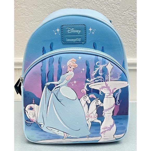 Loungefly Disney Princess Cinderella Ball Gown Mini Backpack NWT display picture 1